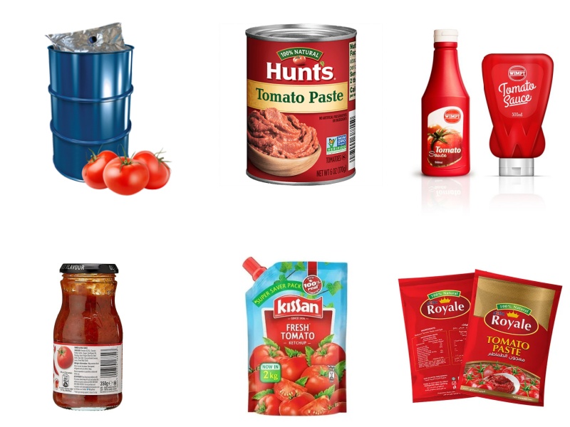 Tomato Paste Production Line Description