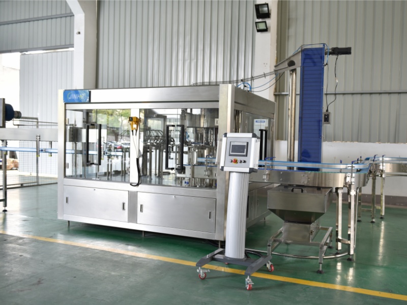 Milk beverage filling and packing machine